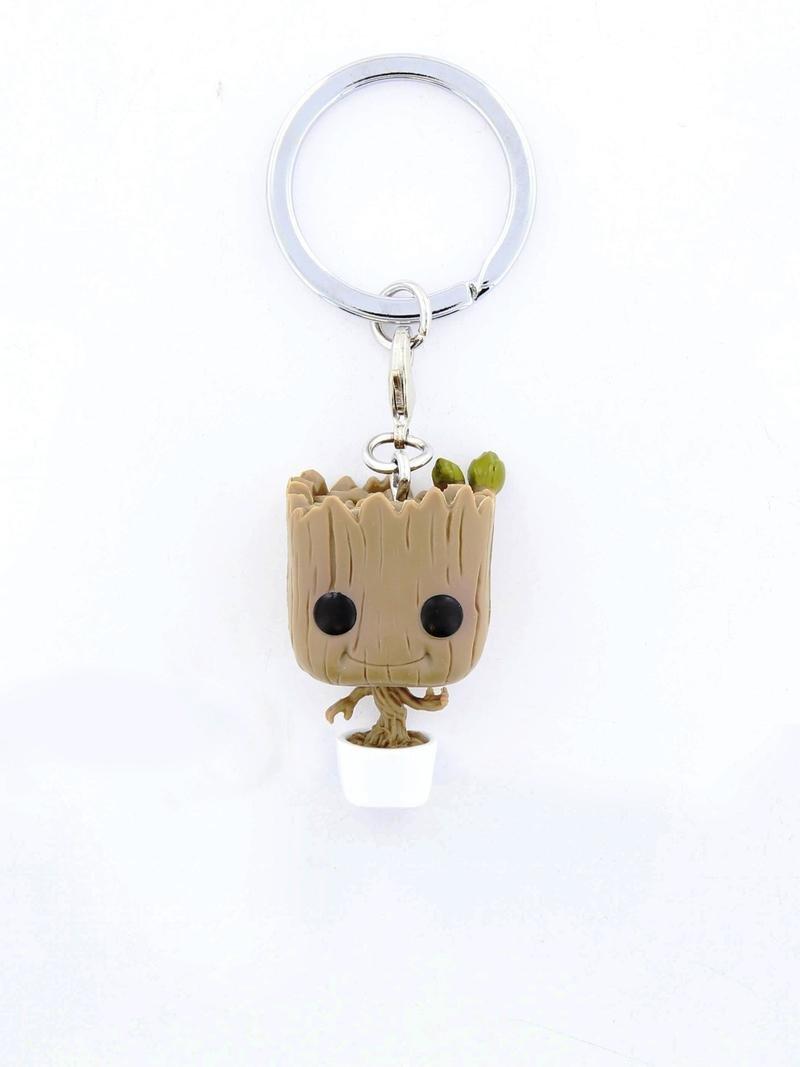 Funko Pop Guardians of the Galaxy Baby Groot Vinyl Keychain, , large image number 0