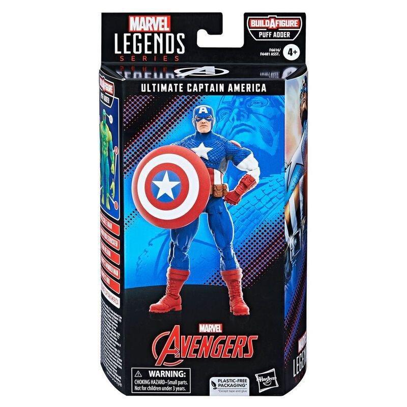 Hasbro Marvel Legends Series: Ultimate Captain America 6-inch Figure, , large image number 2