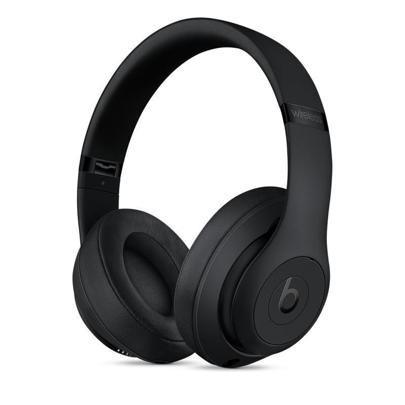 Beats Studio3 Matte Black Wireless Over-Ear Headphones, , large image number 0