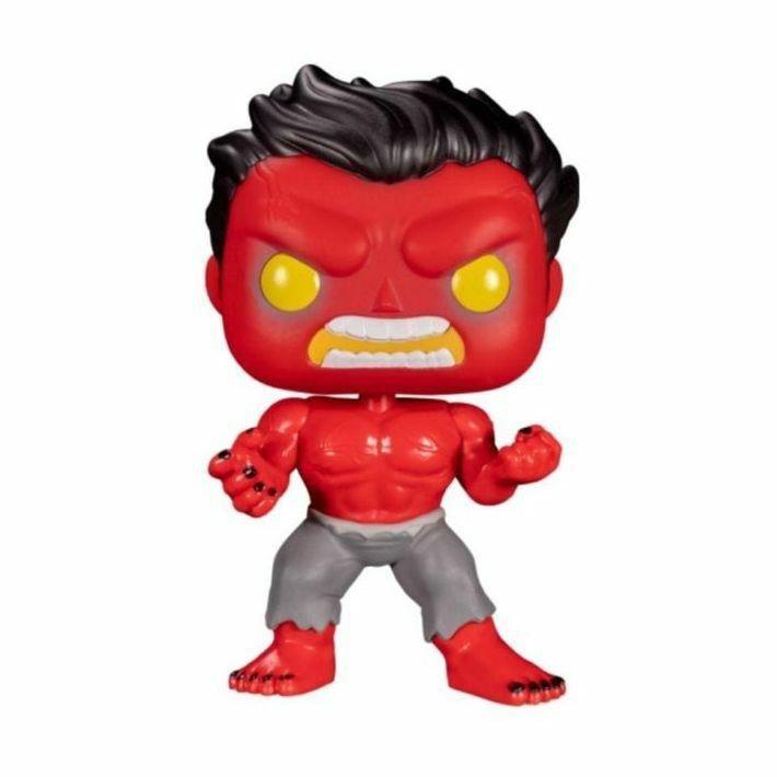 Funko Pop Marvel Red Hulk Glow In The Dark Vinyl Figure (With Chase*), , medium