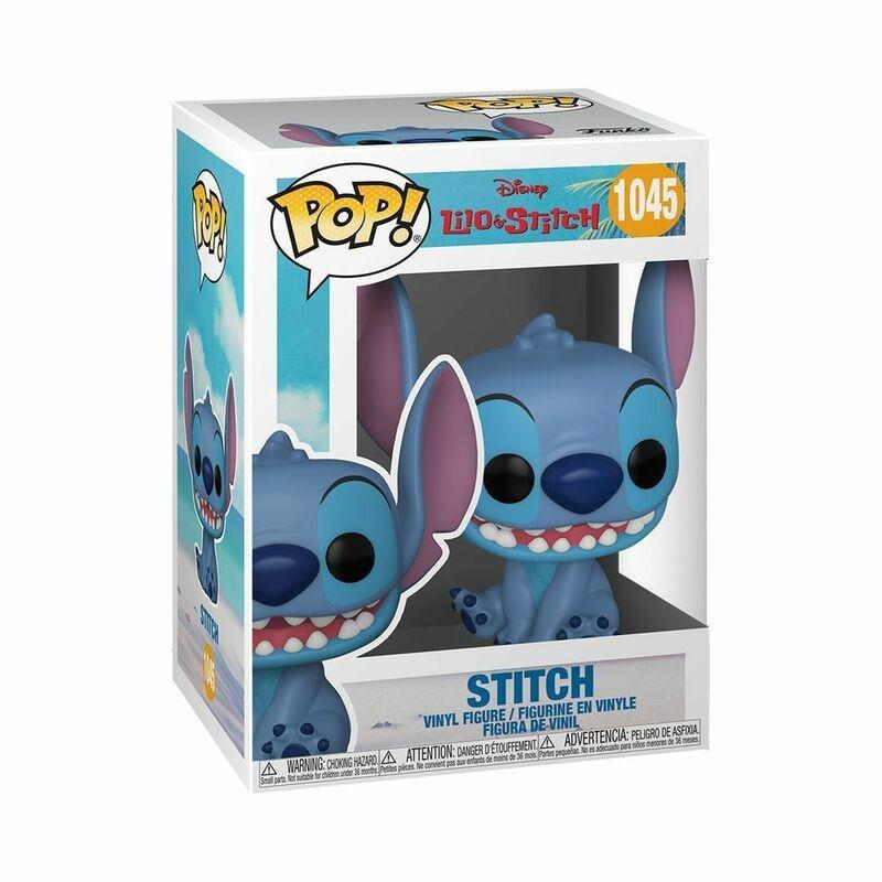 Funko Pop Disney Lilo & Stitch Smiling Seated Stitch Vinyl Figure, , large image number 1