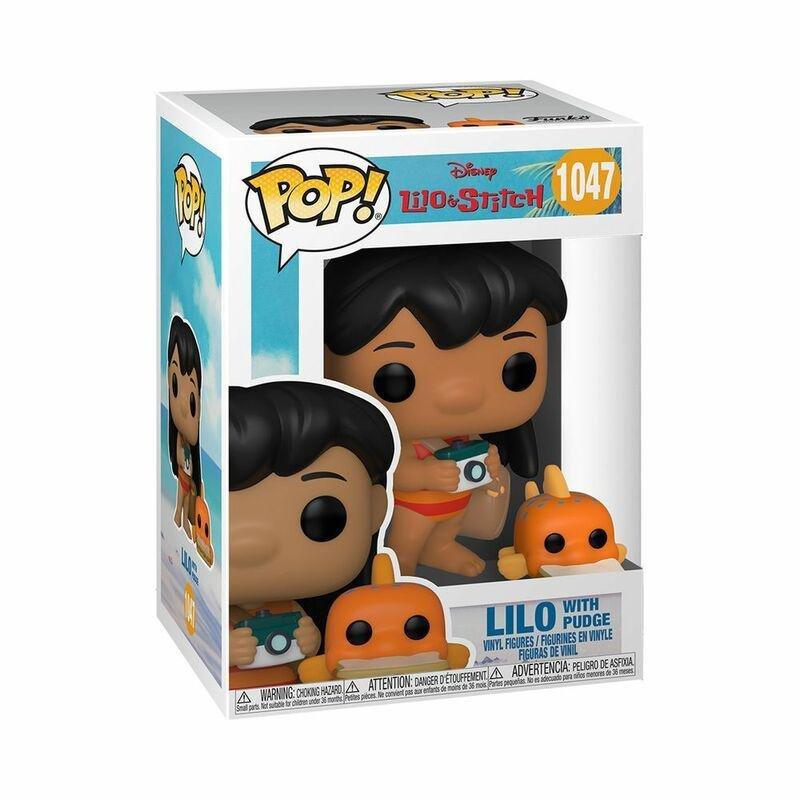 Funko Pop & Buddy Lilo & Stitch Lilo with Pudge Vinyl Figure, , large image number 1