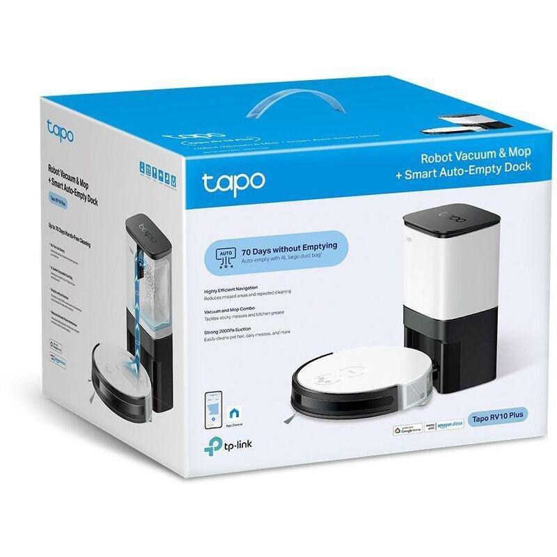 TP-Link TAPO Robot Vacuum & Mop + Smart Auto-Empty Dock, , large image number 2