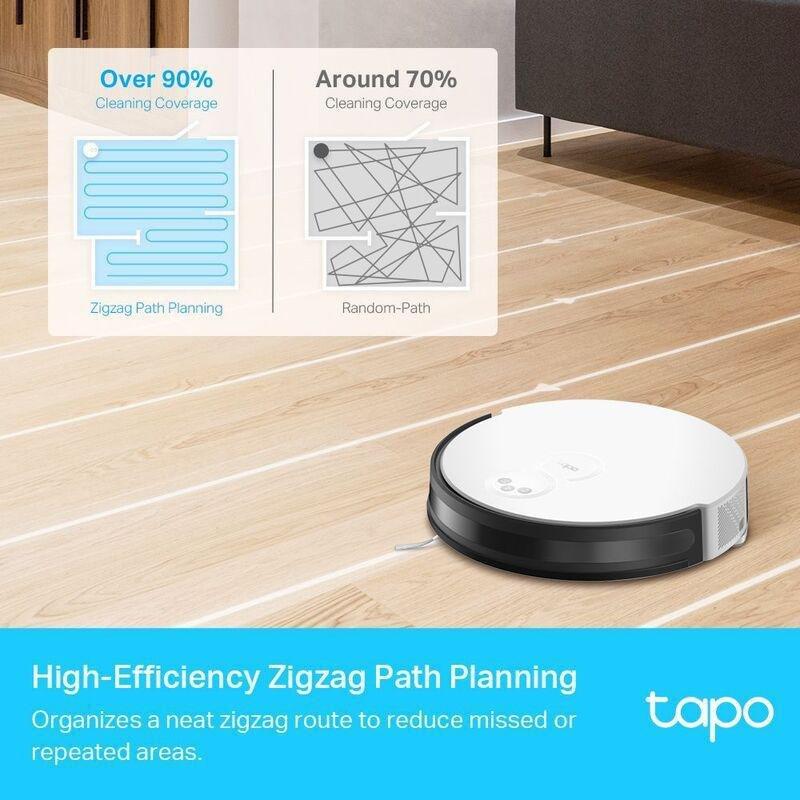 TP-Link TAPO Robot Vacuum & Mop + Smart Auto-Empty Dock, , large image number 6