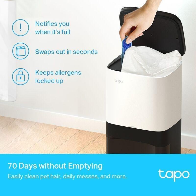 TP-Link TAPO Robot Vacuum & Mop + Smart Auto-Empty Dock, , large image number 7
