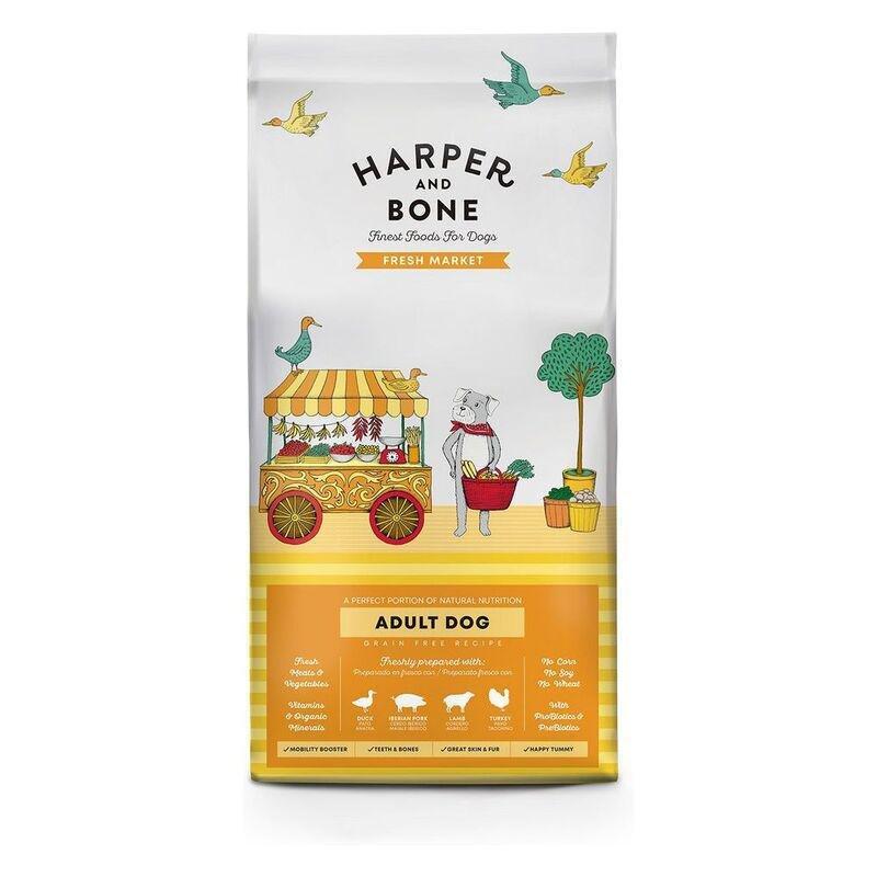 Harper & Bone Grain Free Adult Dog Medium/Large Fresh Market 2kg, , large image number 0