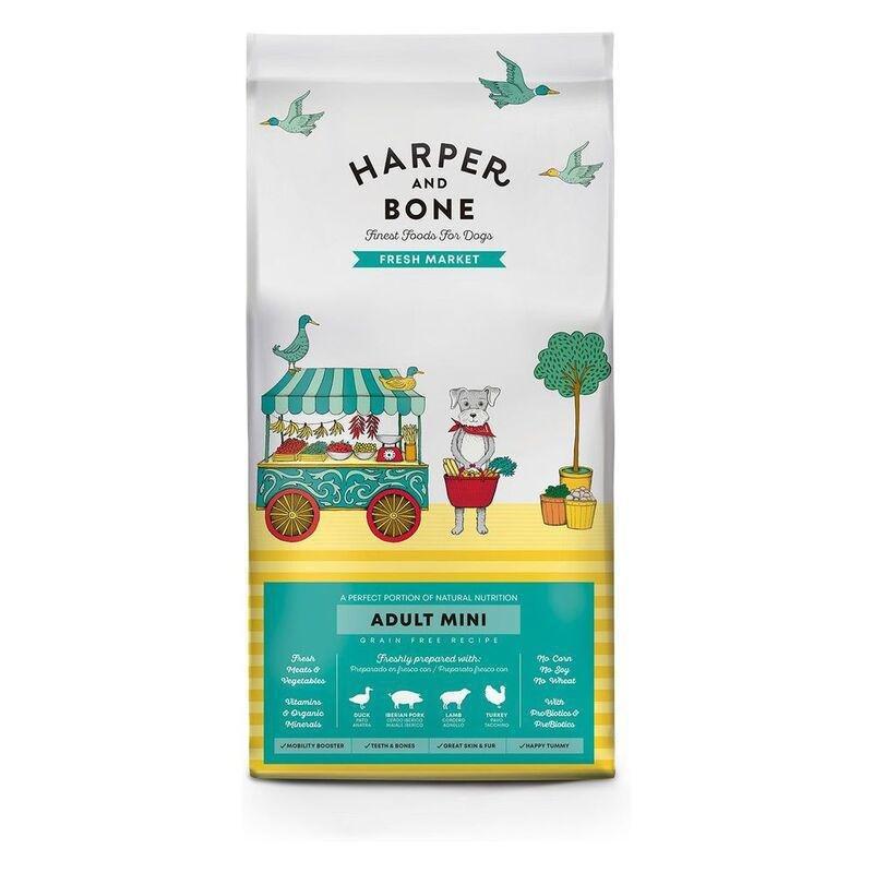 Harper & Bone Grain Free Adult Dog Mini Fresh Market 10kg, , medium