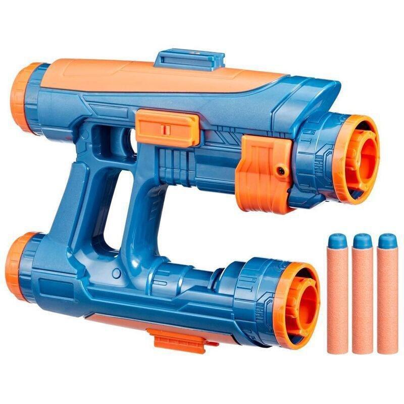 Hasbro Marvel Studios' Guardians of the Galaxy Vol. 3 Nerf Star-Lord Quad Blaster with 3 Darts, , large image number 0