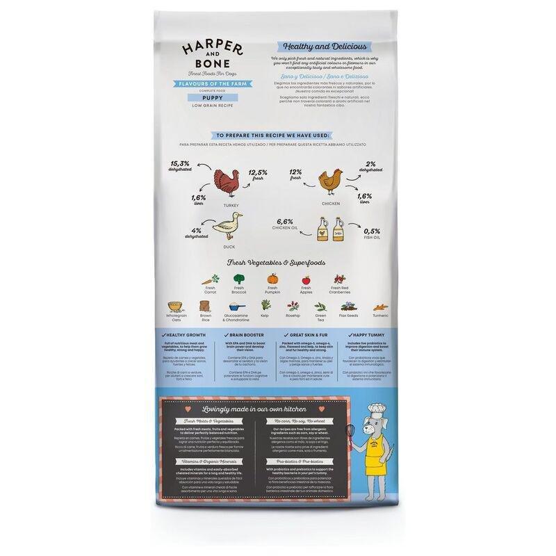 Harper & Bone Puppy Dog Flavours of the Farm 2kg, , large image number 1