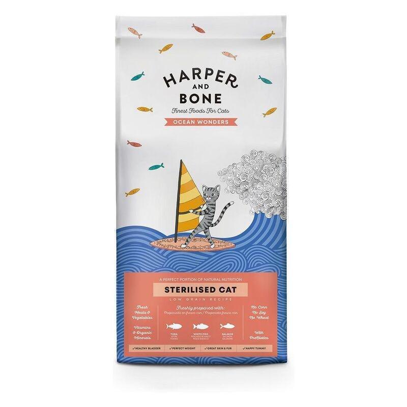 Harper & Bone Cat Sterilised Ocean Wonders 2kg, , medium