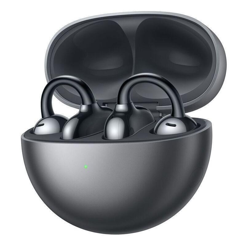 HUAWEI FreeClip Open-ear True Wireless Earbuds With Wireless Charge Case - Black, , large image number 0
