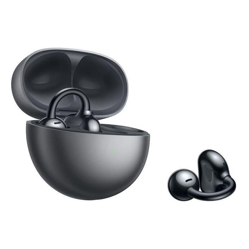 HUAWEI FreeClip Open-ear True Wireless Earbuds With Wireless Charge Case - Black, , large image number 2