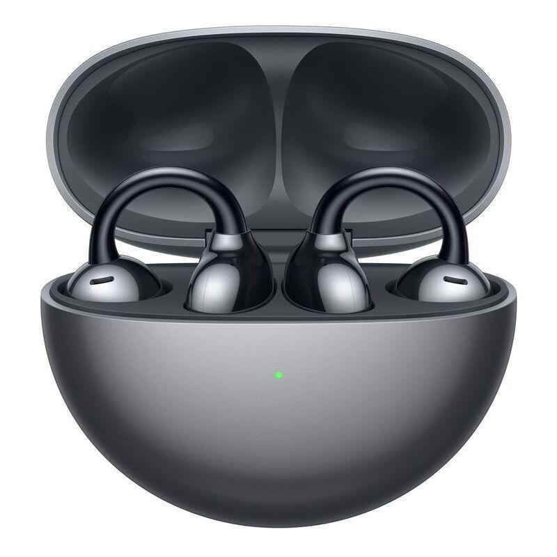 HUAWEI FreeClip Open-ear True Wireless Earbuds With Wireless Charge Case - Black, , large image number 7