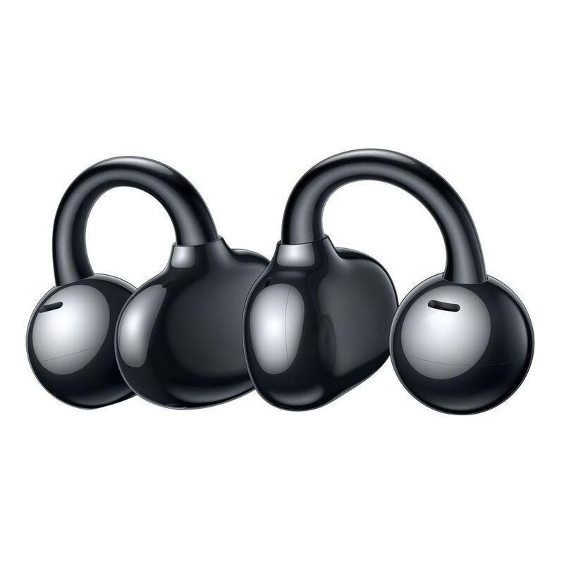 HUAWEI FreeClip Open-ear True Wireless Earbuds With Wireless Charge Case - Black, , large image number 9