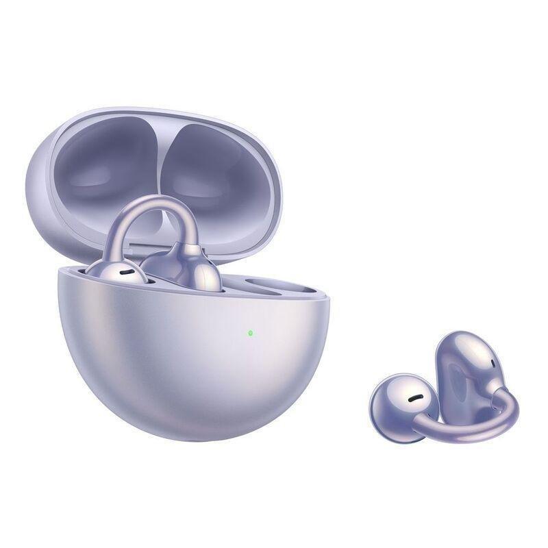 HUAWEI FreeClip Open-ear True Wireless Earbuds With Wireless Charge Case - Purple, , large image number 1