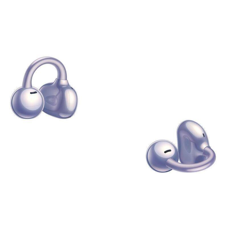 HUAWEI FreeClip Open-ear True Wireless Earbuds With Wireless Charge Case - Purple, , large image number 2