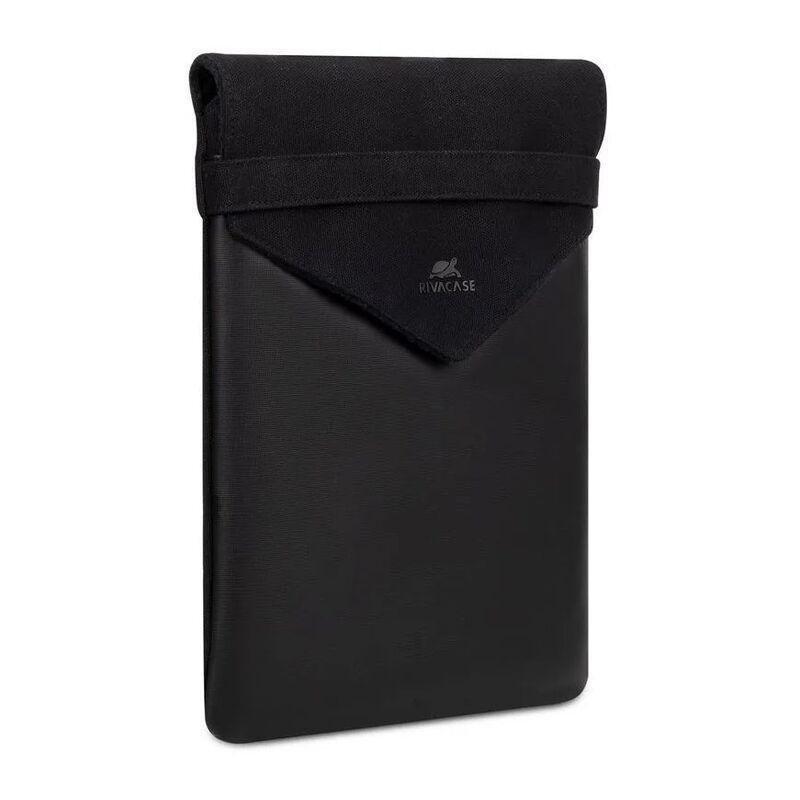 Rivacase Cardiff 8503 Canvas Sleeve For Macbook Pro 13-14 - Black, , medium