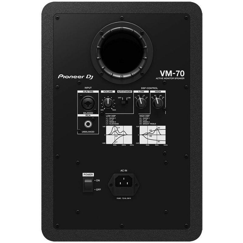 Pioneer DJ VM-70 Monitor Speaker - Black, , large image number 1