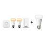PHILIPS - Philips Hue White Ambience Starter Kit A60 +  Hue Color Bulb