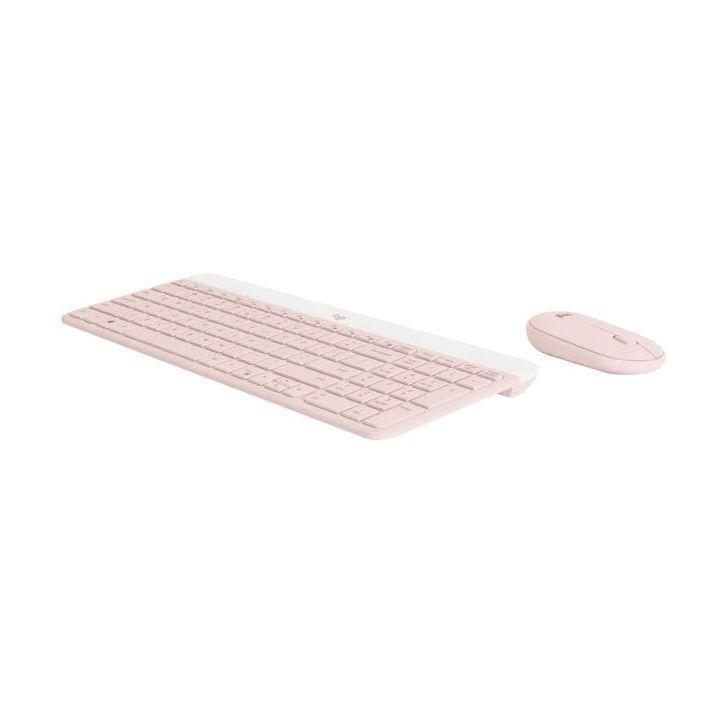 Logitech 920-011322 MK470 Slim Wireless Keyboard and Mouse Combo - Rose (US English), , large image number 1
