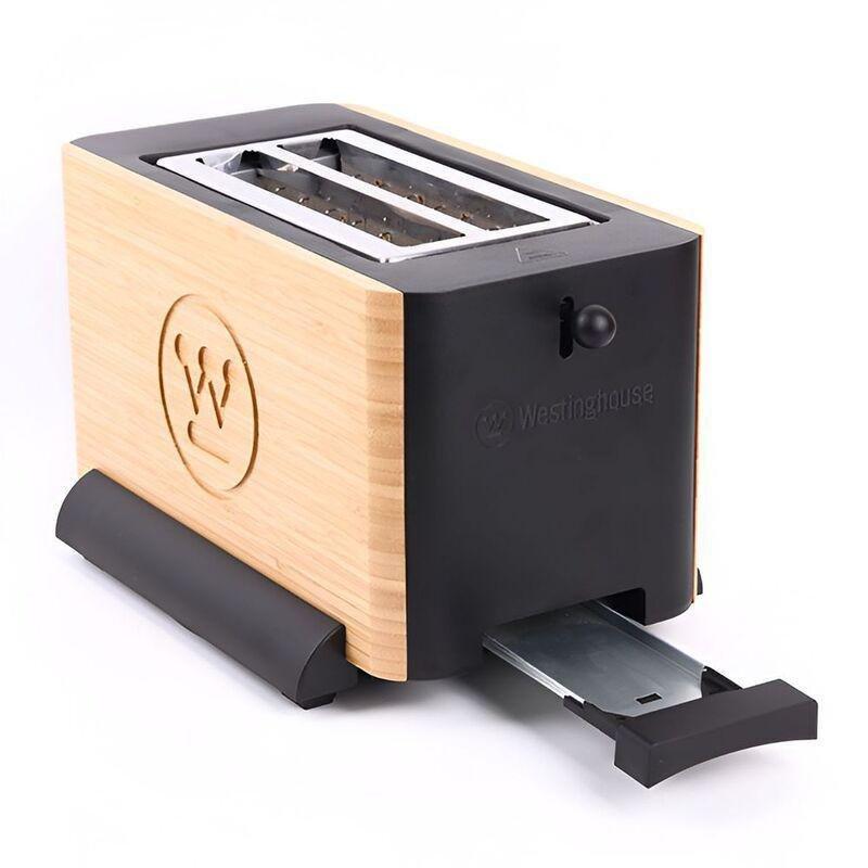 WESTINGHOUSE Bamboo 2-Slice Toaster, , large image number 1