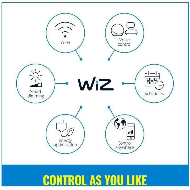 WiZ DownLight 4-inch WIFI 600LM/9W, , large image number 1