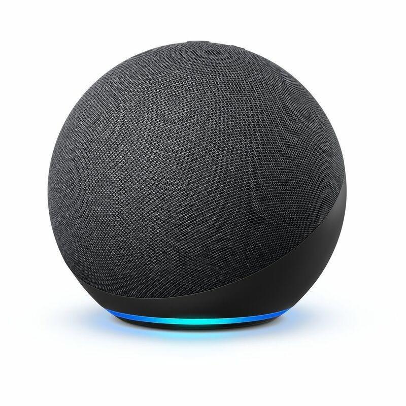 Amazon Echo 4th Gen Charcoal Smart Speaker with Alexa, , large image number 0