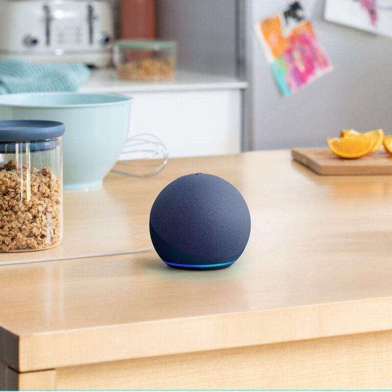 Amazon Echo Dot (5th Generation) Alexa Smart Speaker - Blue, , large image number 4