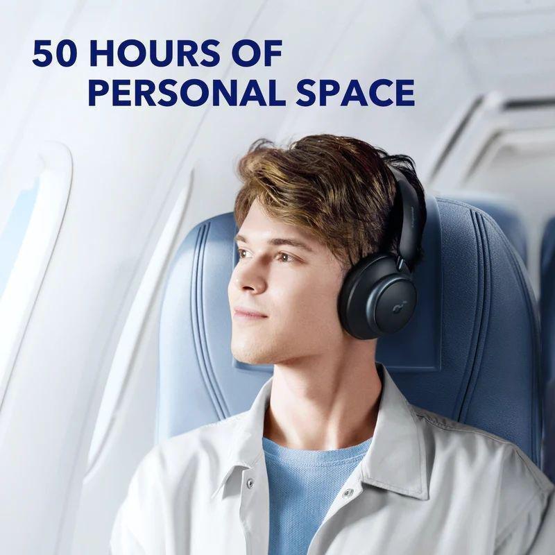 Soundcore Space Q45 All-New Noise Cancelling Headphones - Black, , large image number 1