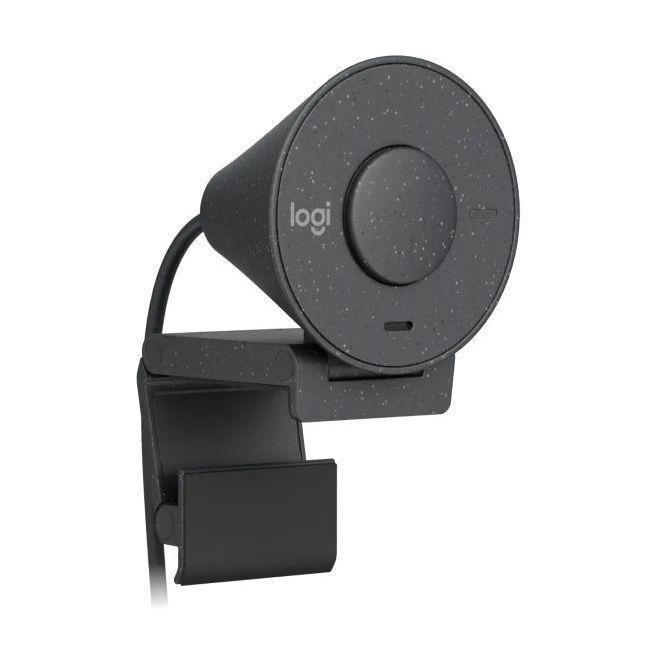 LOGITECH - Logitech 960-001436 Brio 300 Webcam - Graphite