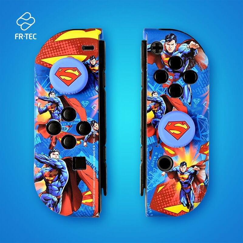 FR-TEC Superman Hard Case + Grips + 16-Game Box for Nintendo Switch, , large image number 1