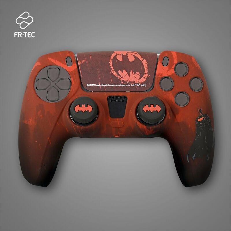 FR-TEC Batman Silicone + Grips + Sticker for DualSense, , large image number 1