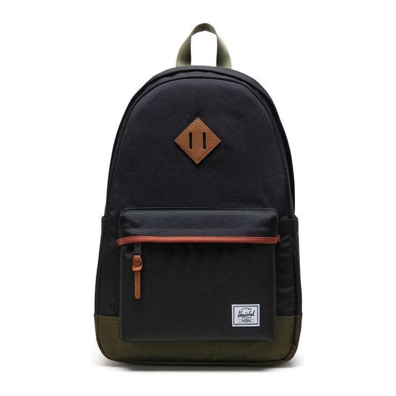 Herschel Heritage Backpack - Black/Ivy Green/Chutney, , large image number 0
