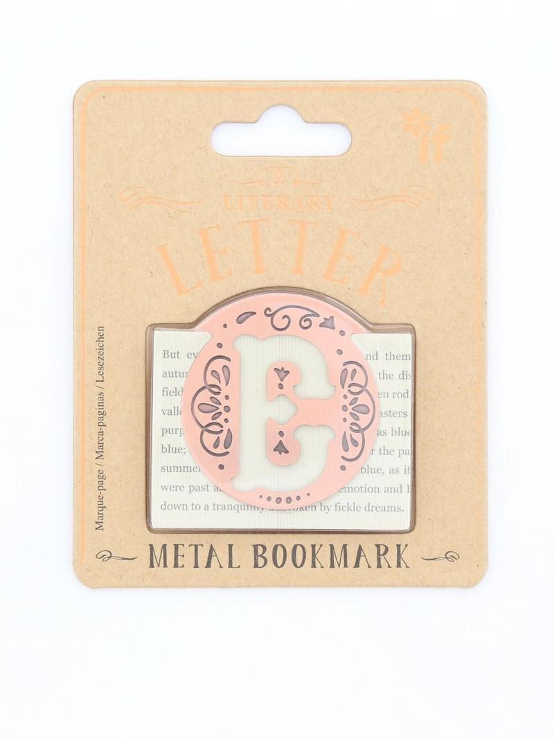 If Literary Letter E Bookmark, , medium