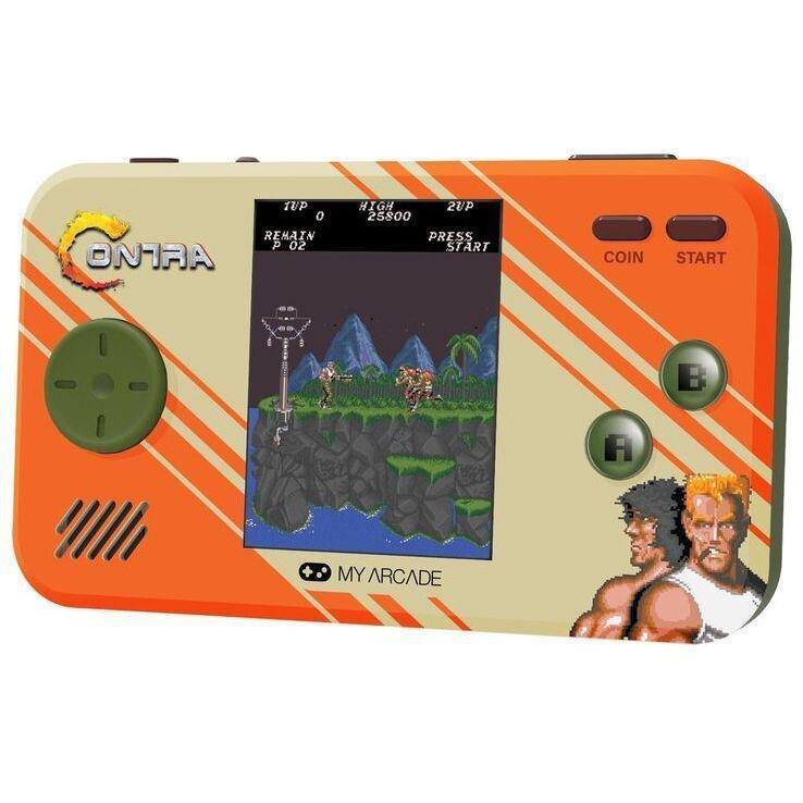 My Arcade Contra Pocket Player Handheld Arcade Machine, , large image number 0