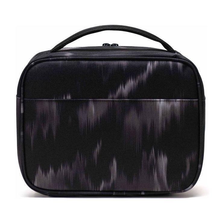 Herschel Pop Quiz Lunch Box - Blurred Ikat Black, , large image number 2