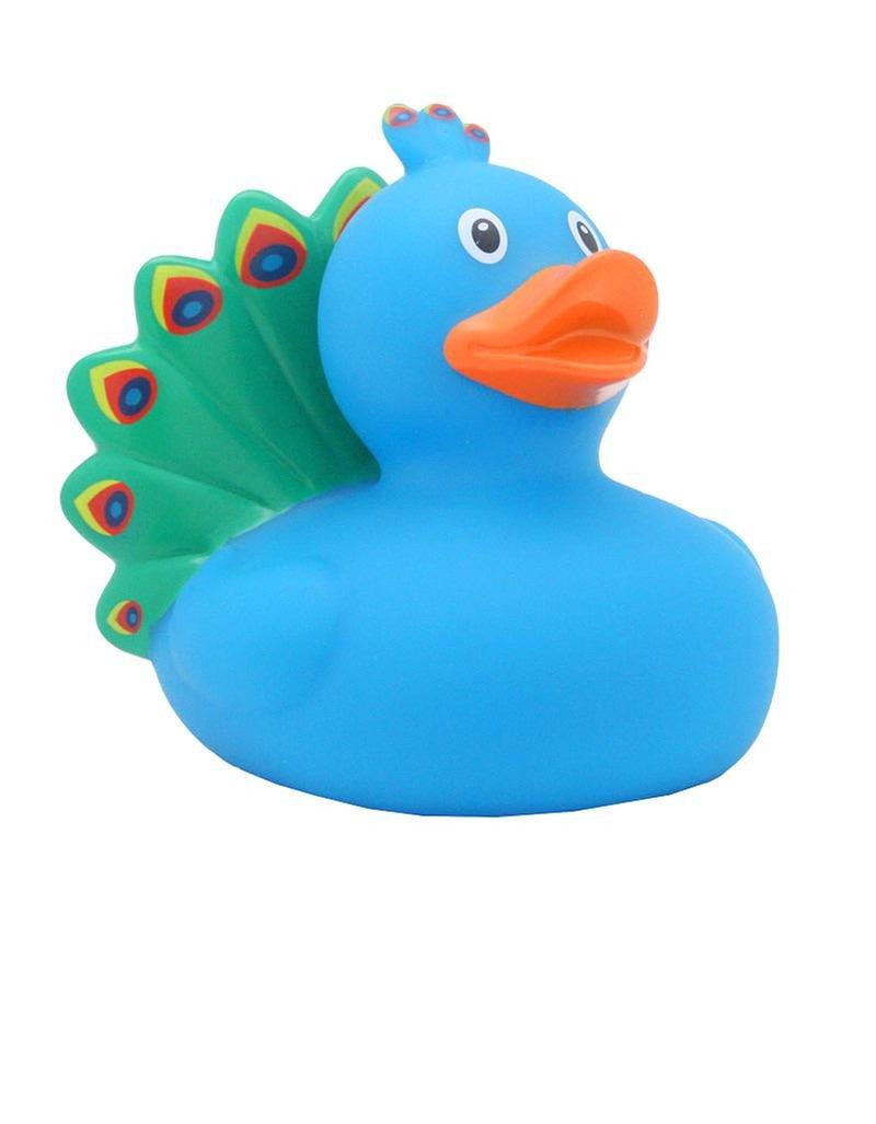 Lilalu Peacock Rubber Duck, , medium