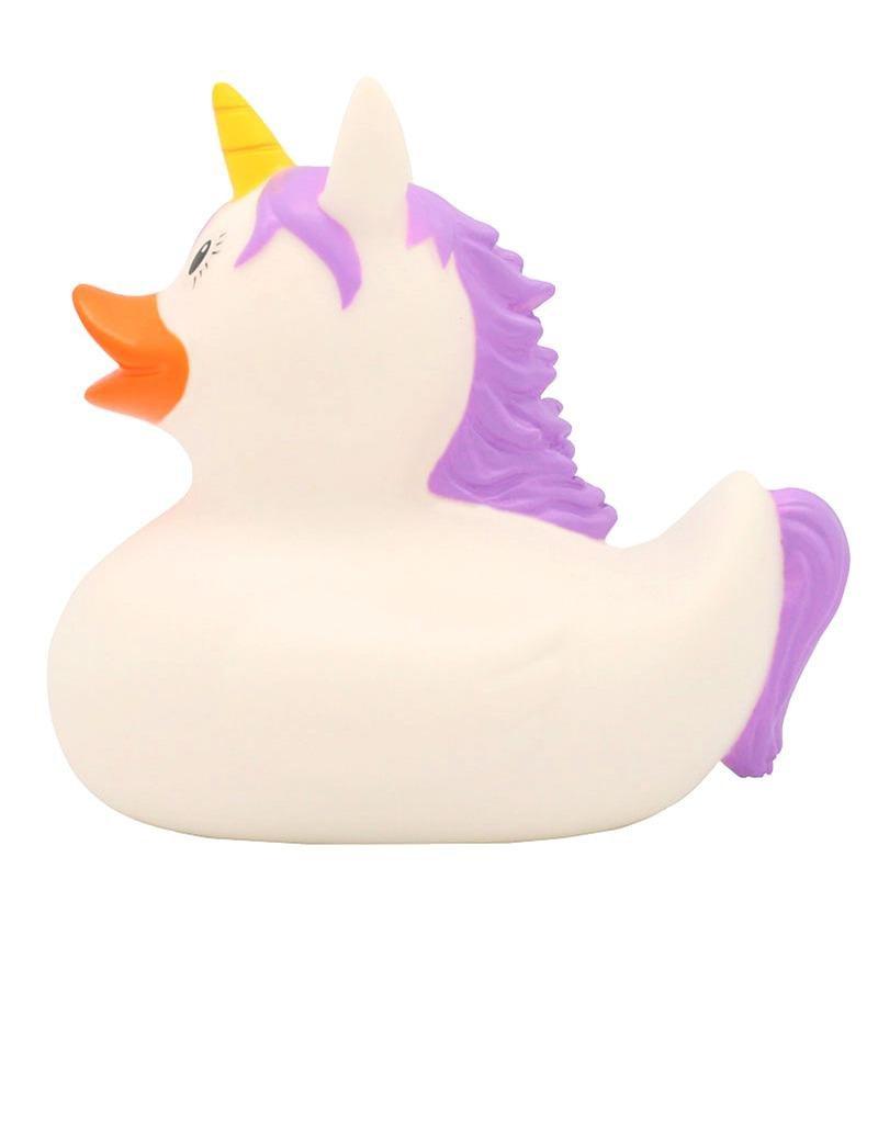 Lilalu Unicorn White Rubber Duck, , large image number 0