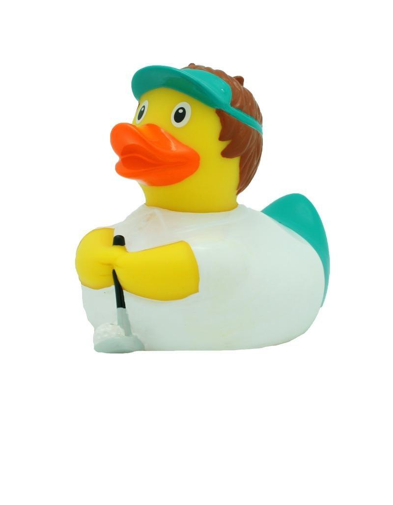 Lilalu Golfer Rubber Duck, , medium