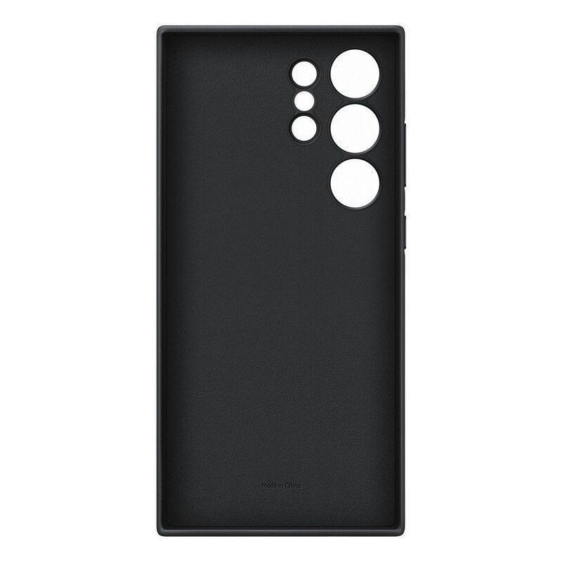 Samsung Galaxy S24 Ultra Vegan Leather Case - Black, , large image number 3