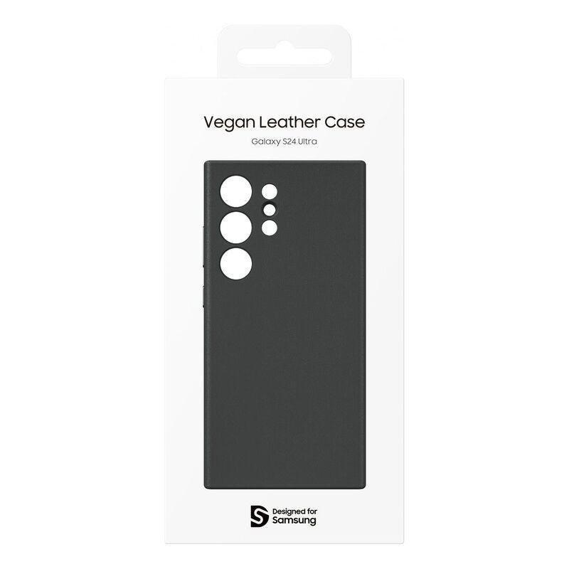 Samsung Galaxy S24 Ultra Vegan Leather Case - Black, , large image number 5