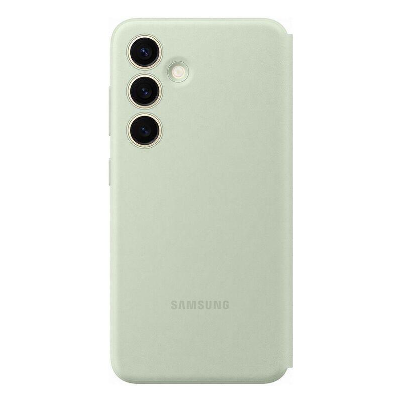 Samsung Galaxy S24 Smart View Wallet Case - Light Green, , large image number 1