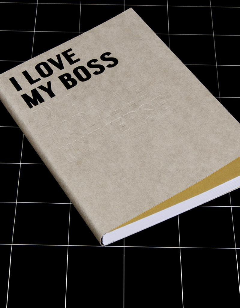 Happily Ever Paper Fill I Love My Boss 15 x 21 cm Notebook, , large image number 0