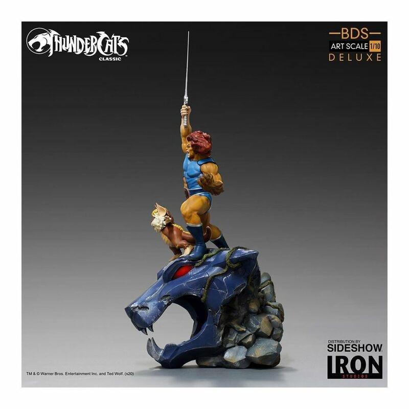 Iron Studios Thundercats Lion-O & Snarf Bds Art 1/10 Scale Statue, , large image number 1