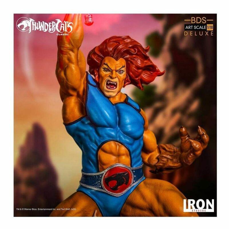 Iron Studios Thundercats Lion-O & Snarf Bds Art 1/10 Scale Statue, , large image number 4