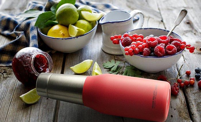 Asobu Oasis Gray Water Bottle, , large image number 1