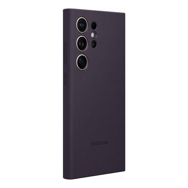 Samsung Galaxy S24 Ultra Silicone Case - Dark Violet, , large image number 1