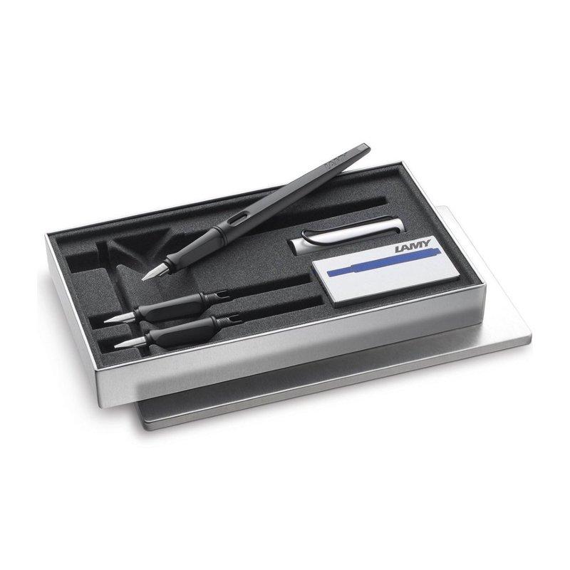Lamy Joy Fountain Pen Set Silver/Black, , medium