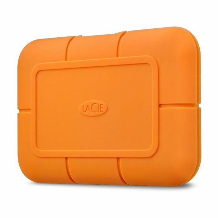 Lacie 500GB Rugged USB 3.1 Type-C External SSD Orange, , large image number 0