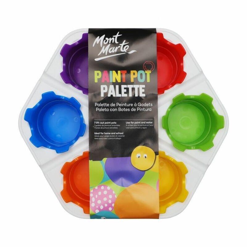 Mont Marte Round Paint Pot Palette, , medium